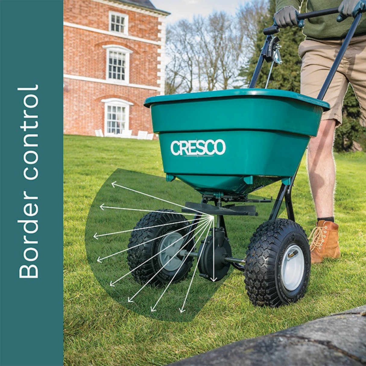 Dandy's Cresco Rock Salt and Fertiliser Spreader