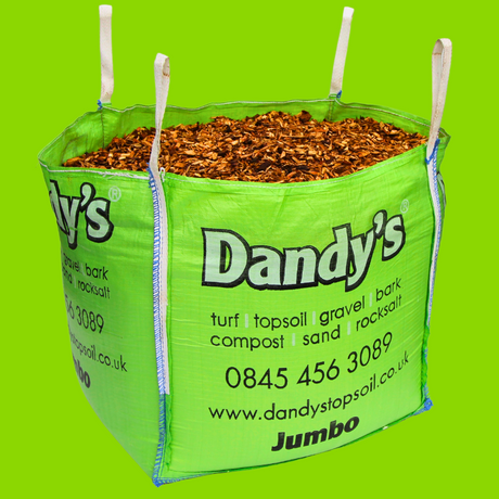 Dandy's Hardwood Chips Jumbo Bag, for chicken coops, play area and pathways