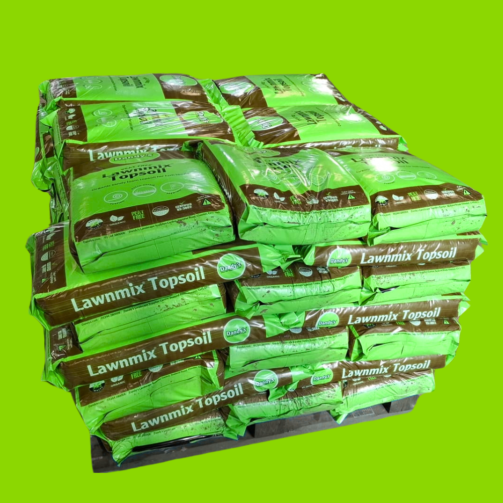 Dandy's Lawnmx Topsoil 40 x handy bags for delivery 